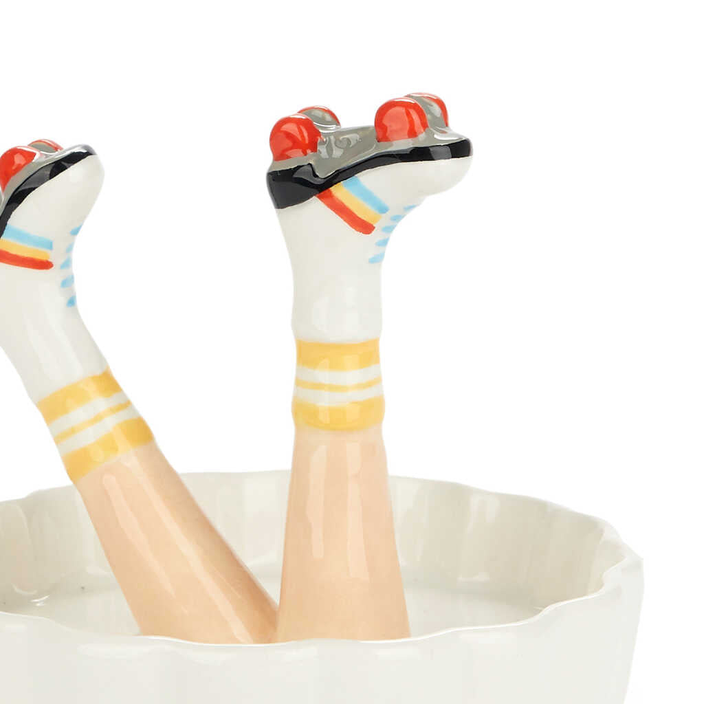 JEWELRY HOLDER WHITE LEGS