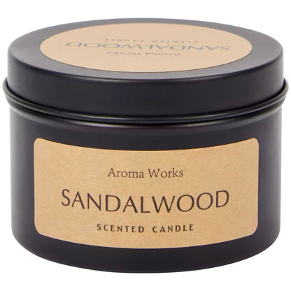 SCENTED CANDLE SANDAL WOOD