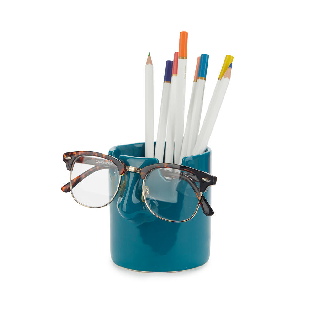 PEN HOLDER BLUE NOSY BUDDY