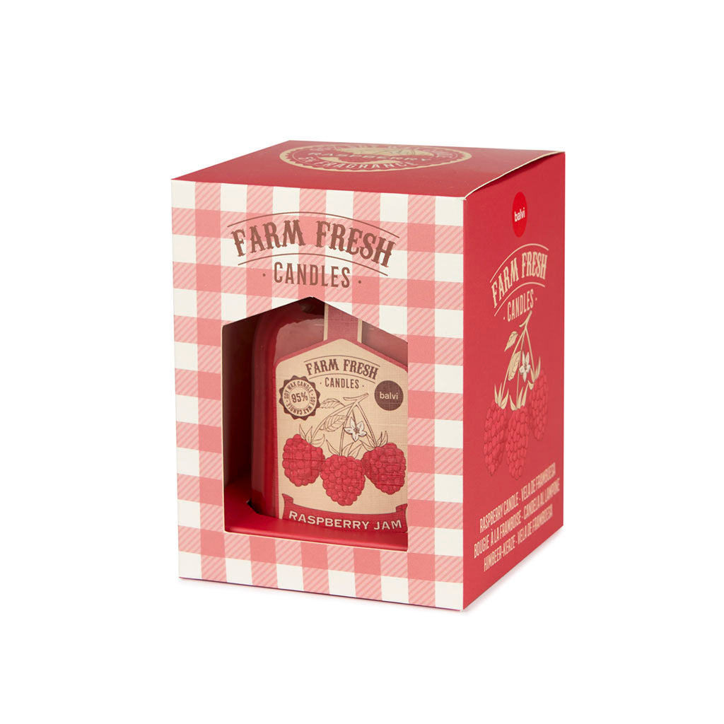 SCENTED CANDLE RED BERRY