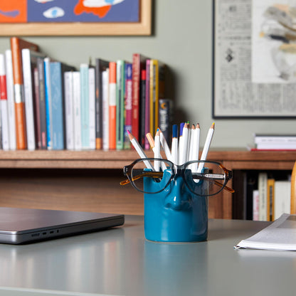 PEN HOLDER BLUE NOSY BUDDY