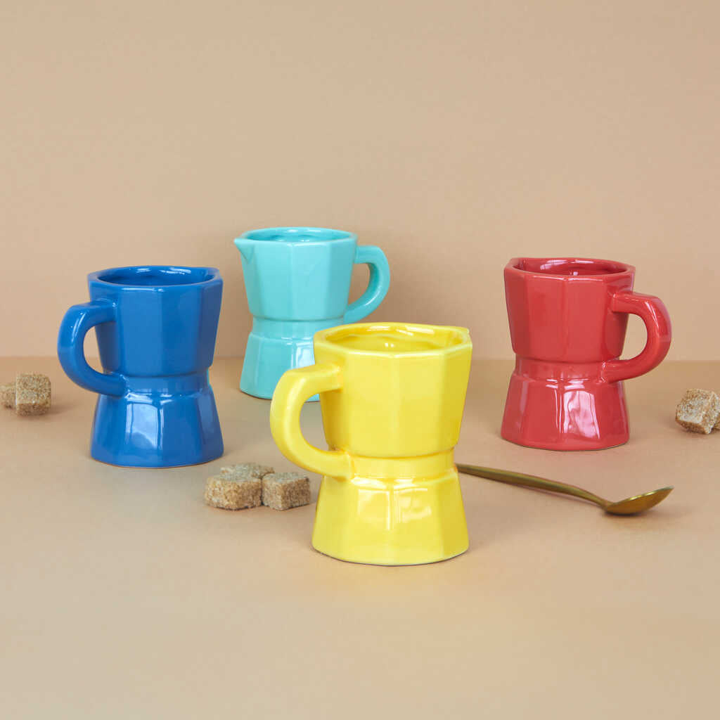 COFFEE CUP SET COLOUR MOKA