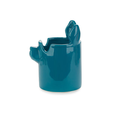 PEN HOLDER BLUE NOSY DOG