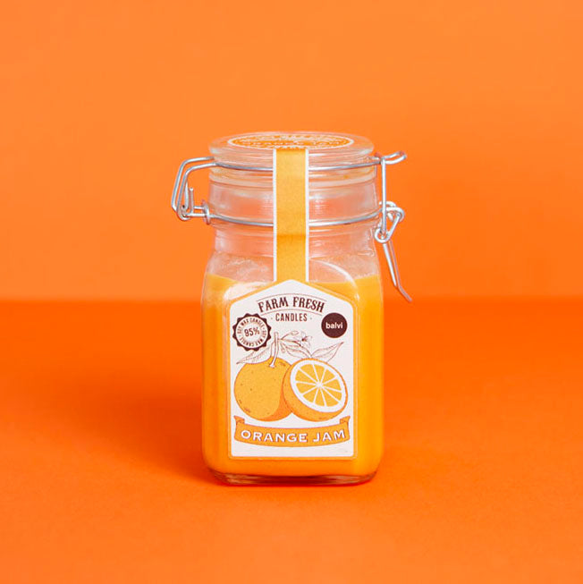 SCENTED CANDLE ORANGE JAM