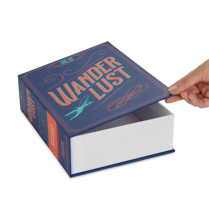 BOOK BOX BLUE WANDERLUST