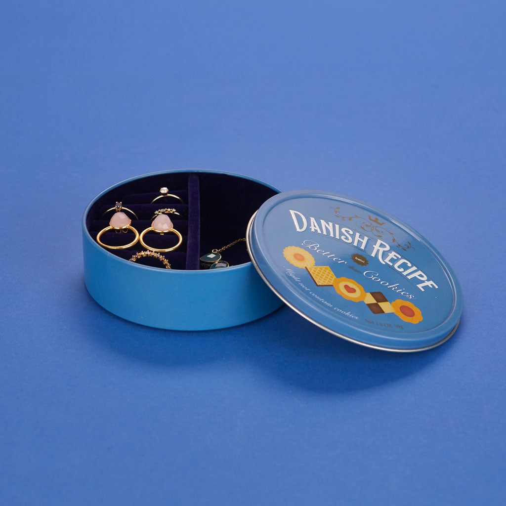 JEWELLERY BOX BLUE COOKIES