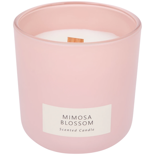 SCENTED CANDLE PINK MIMOSA