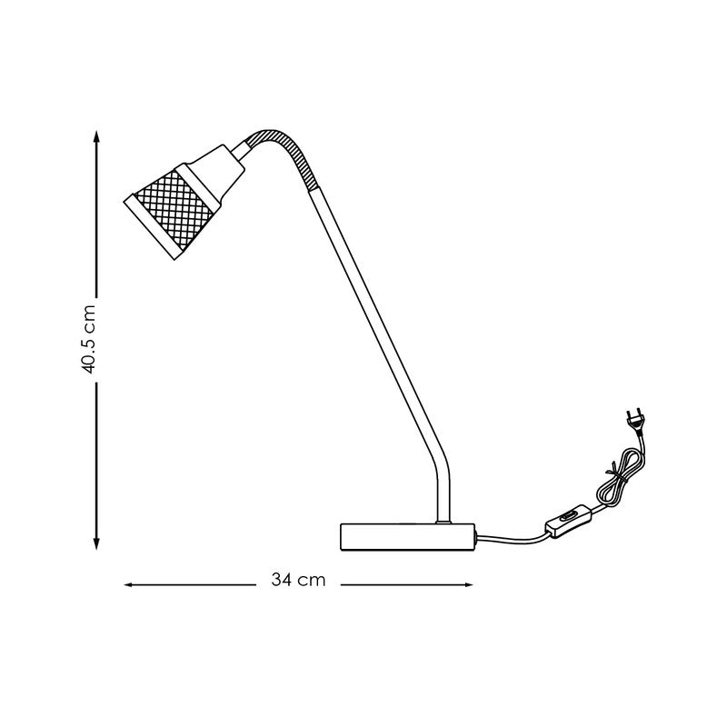 TISCHLAMPE KUPFER SOLO