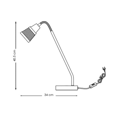 TISCHLAMPE KUPFER SOLO