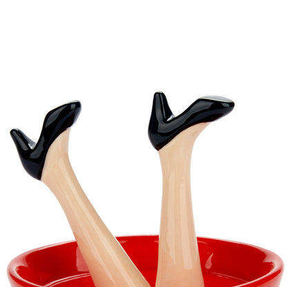 JEWELRY HOLDER RED LEGS
