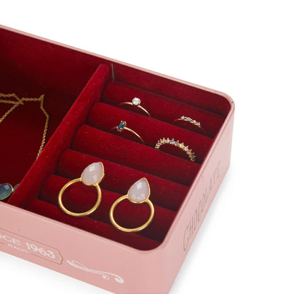 JEWELLERY BOX PINK CHOCOLATE