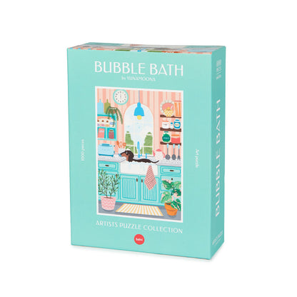PUZZLE CHIPBOARD ART BUBBLE BATH