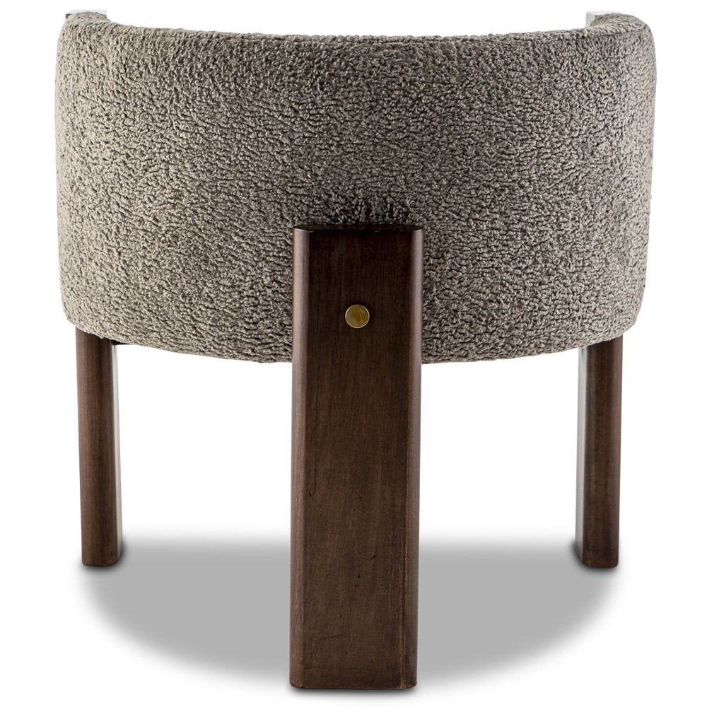 ARM CHAIR EGG BOUCLE