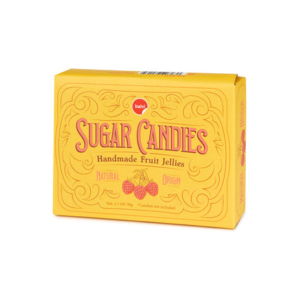 JEWELLERY BOX YELLOW CANDY
