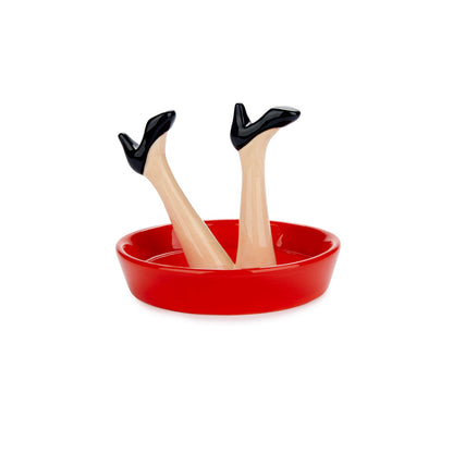 JEWELRY HOLDER RED LEGS