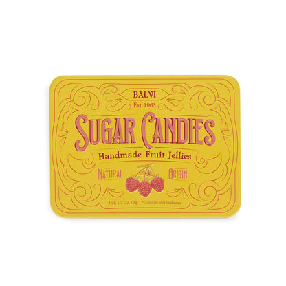 JEWELLERY BOX YELLOW CANDY