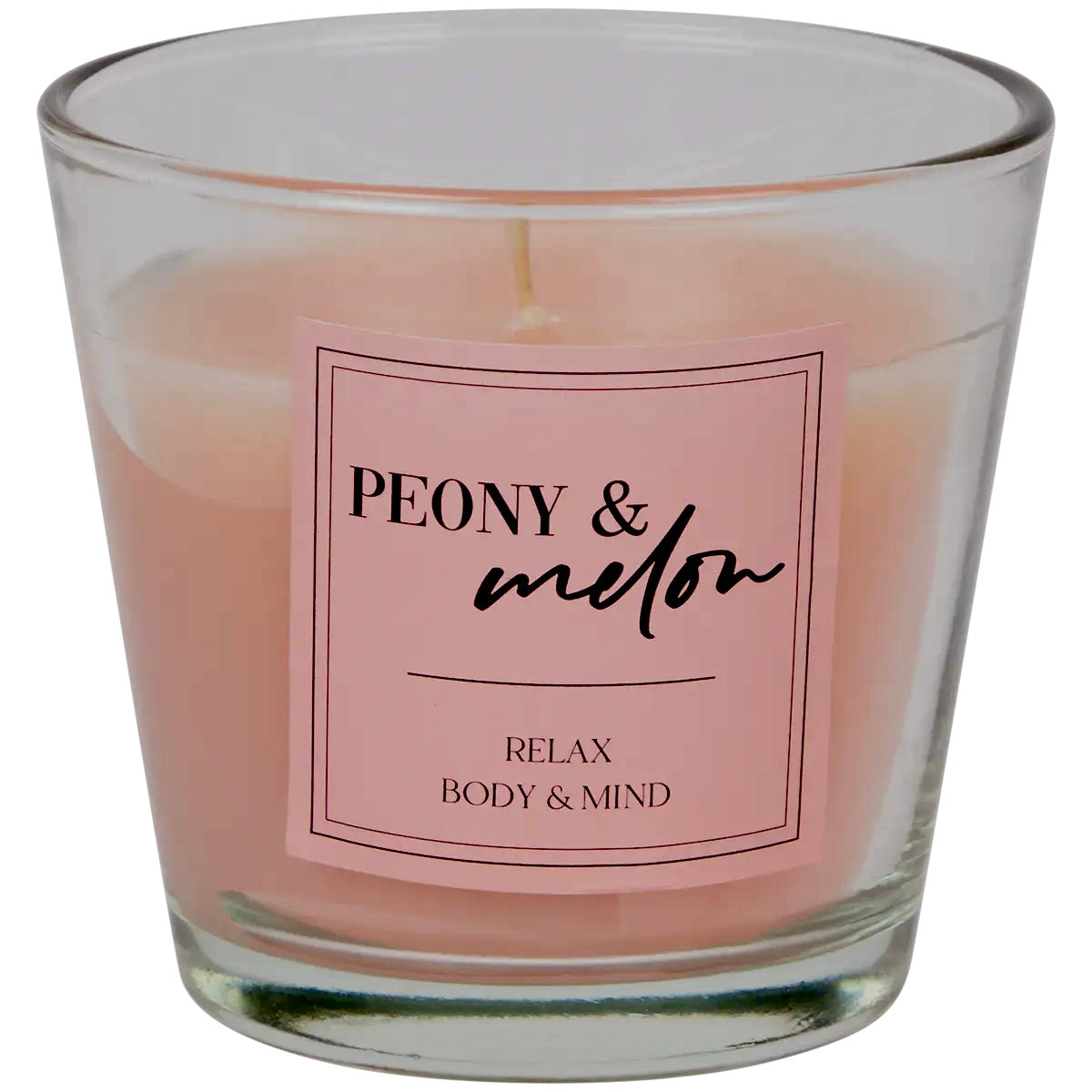 SCENTED CANDLE PEONY MELON