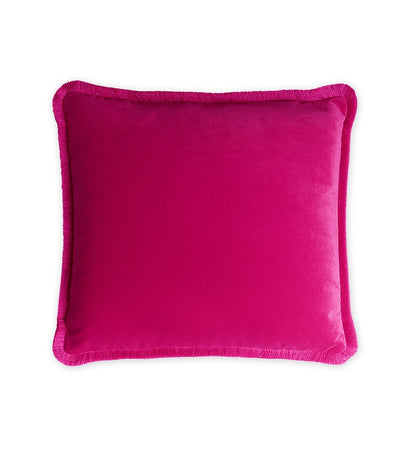 CUSHION PINK FRINGES