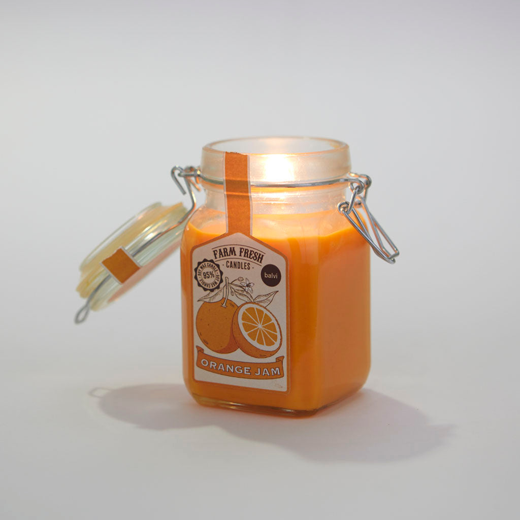 SCENTED CANDLE ORANGE JAM