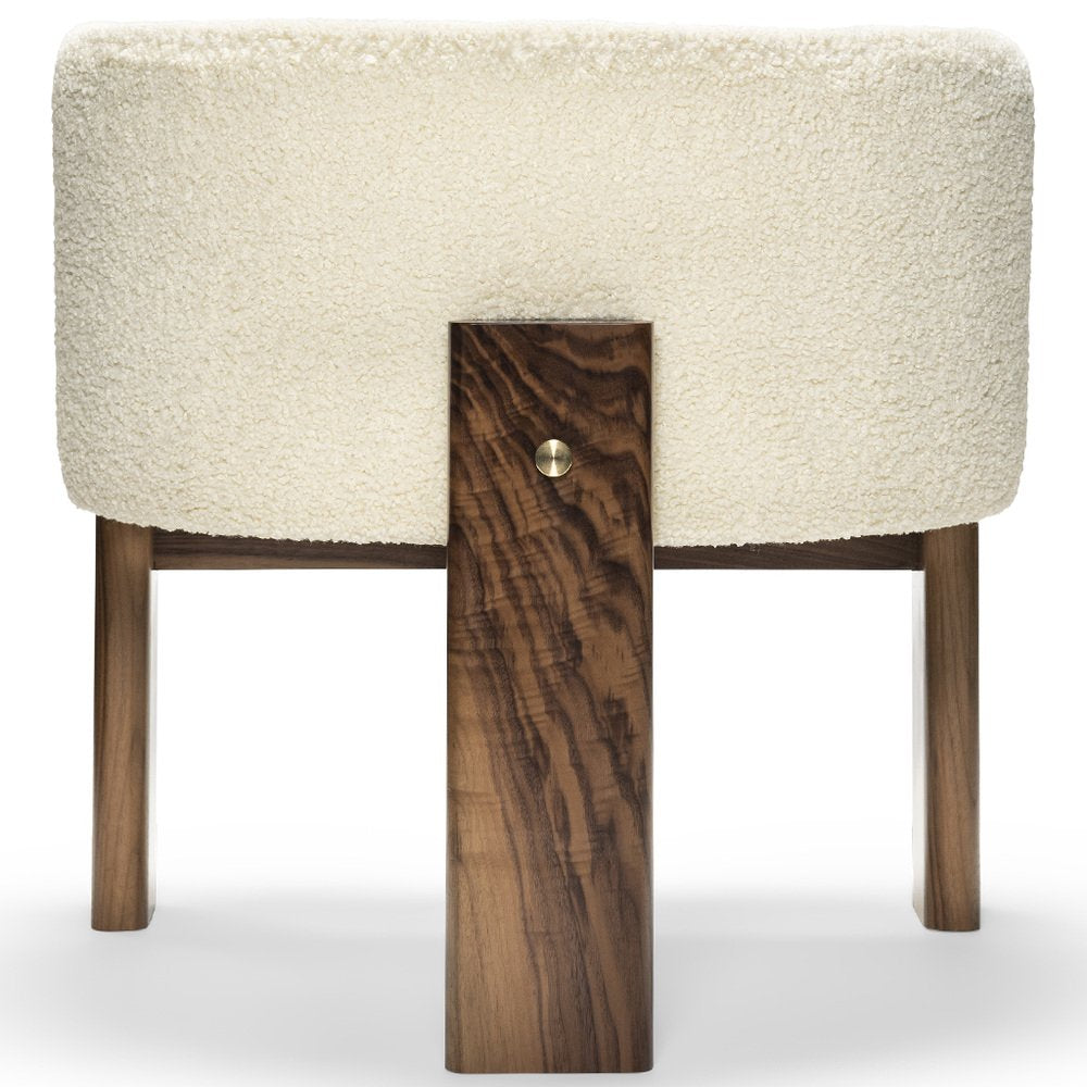 ARM CHAIR EGG BOUCLE