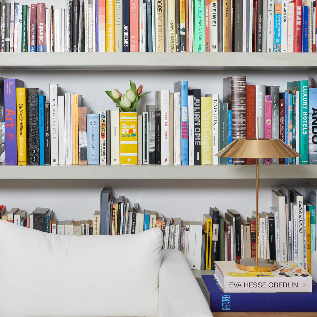 VASE CERAMIC YELLOW BOOK