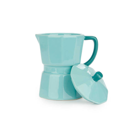 MUG CERAMIC TURQOUISE MOKA