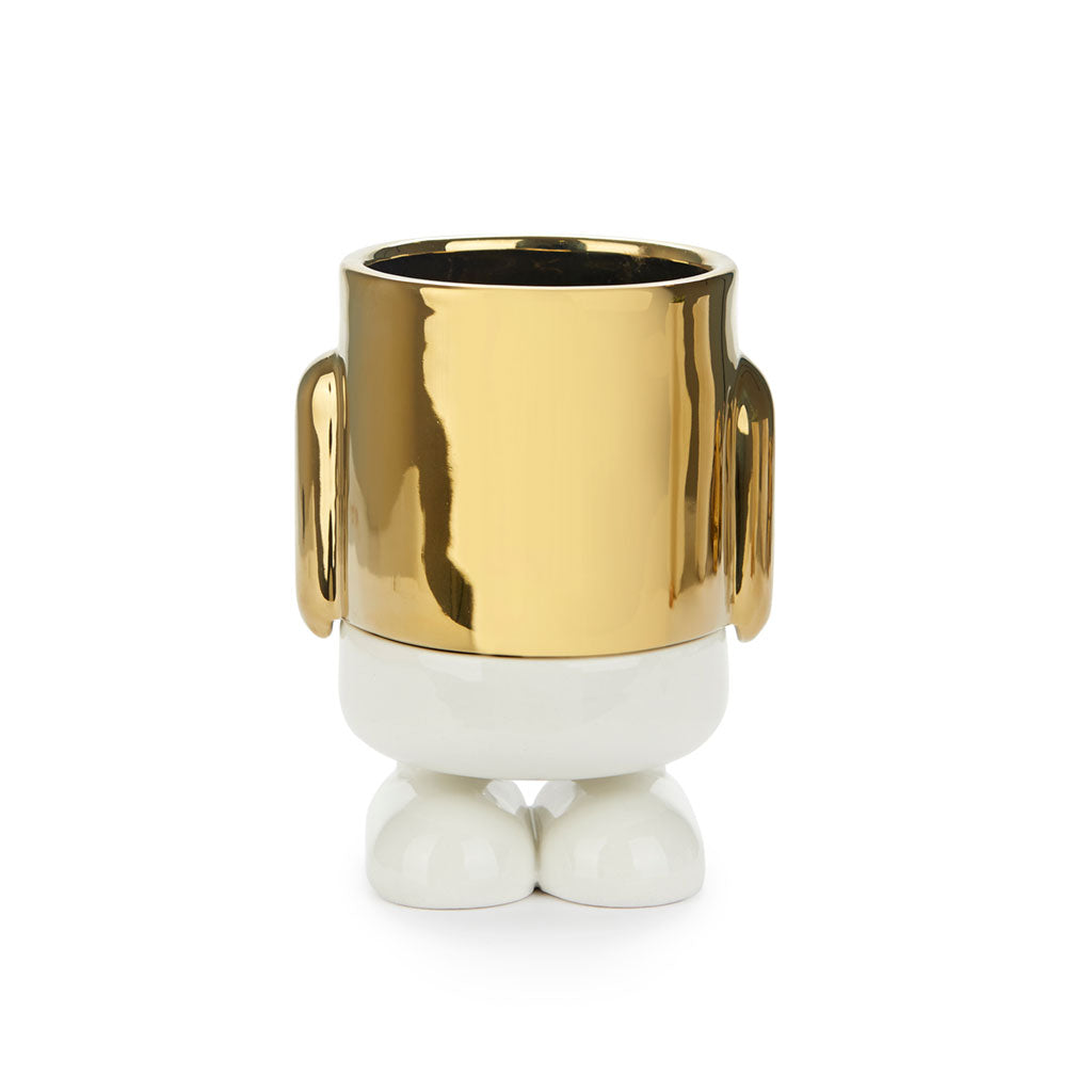 FLOWER POT GOLD STANDY