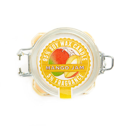 SCENTED CANDLE YELLOW MANGO