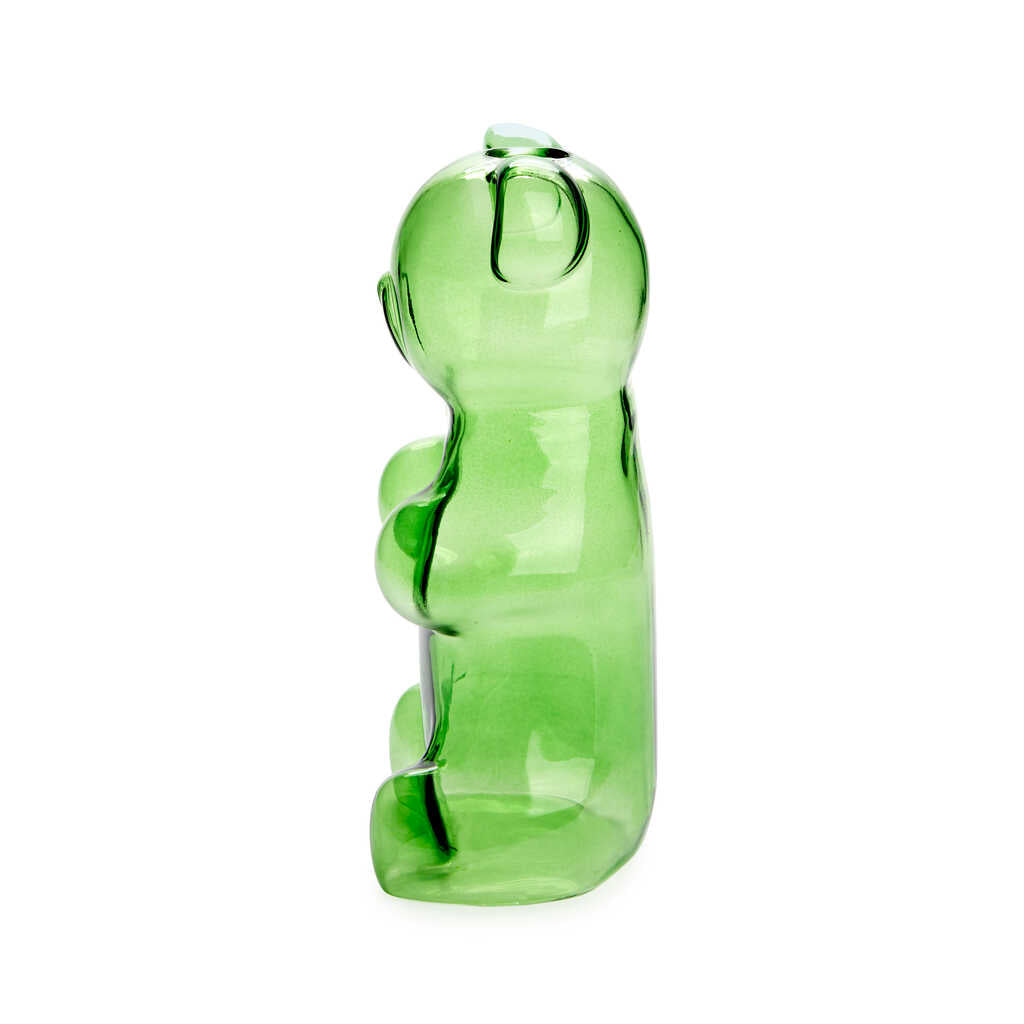 VASE GREEN YUMMY BEAR