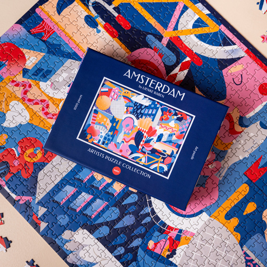 PUZZLE CHIPBOARD ART AMSTERDAM
