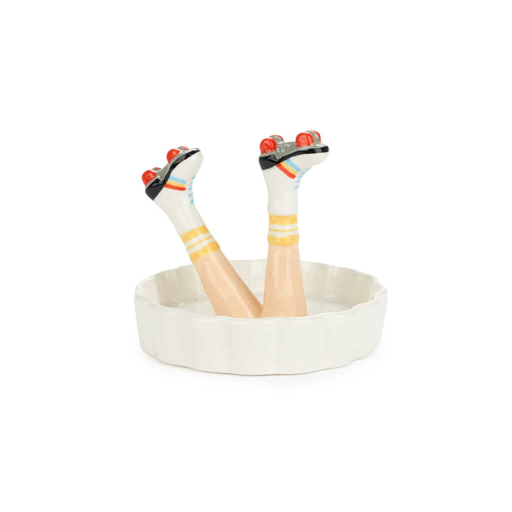 JEWELRY HOLDER WHITE LEGS