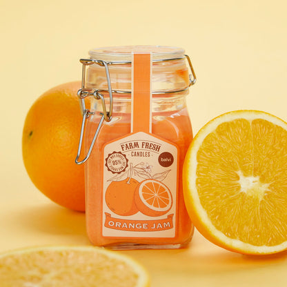 SCENTED CANDLE ORANGE JAM