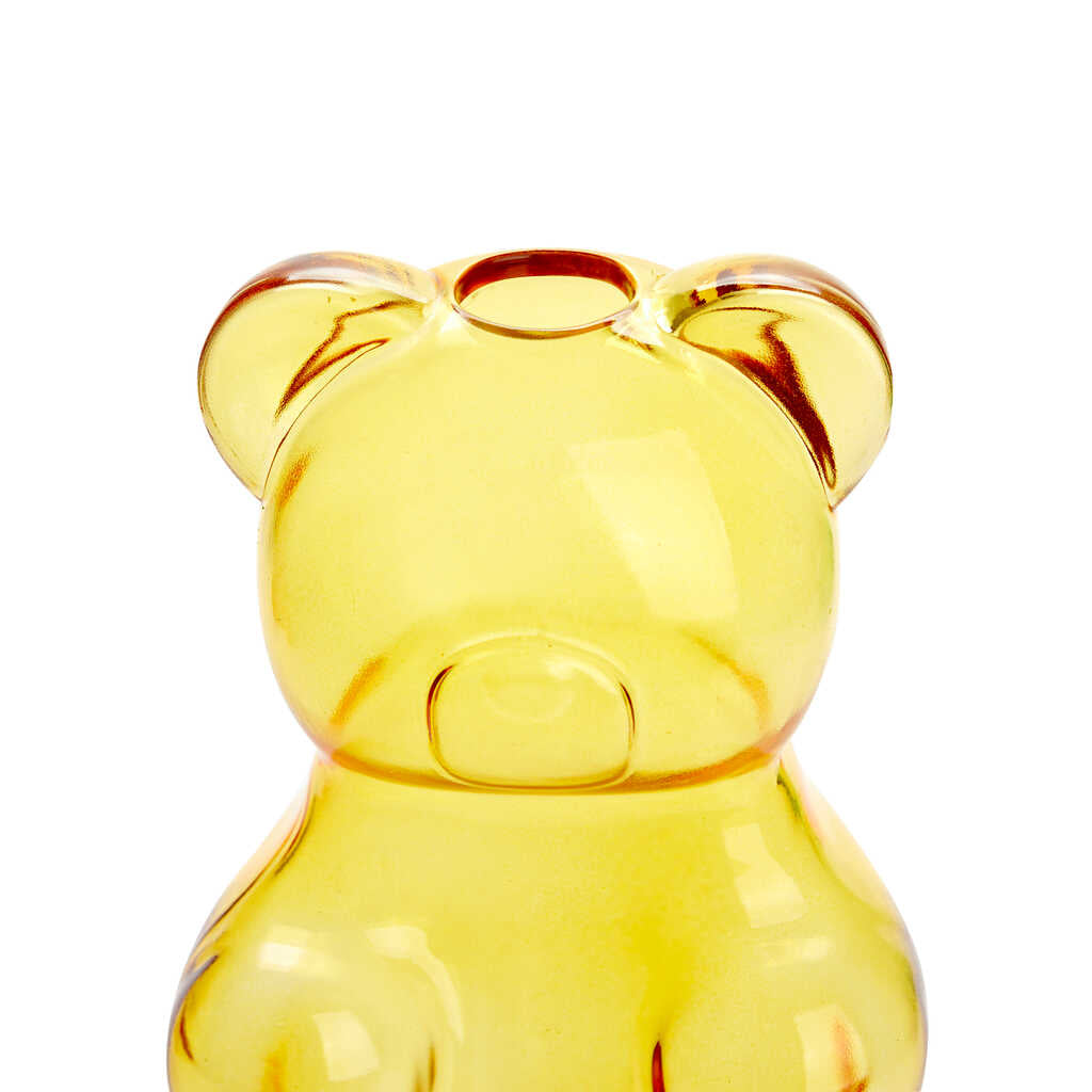 VASE YELLOW YUMMY BEAR