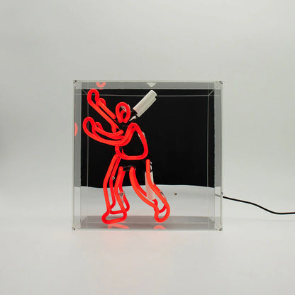 BOOK END NEON MAN