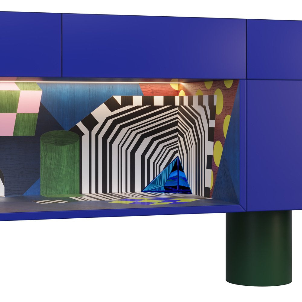 SIDEBOARD BLUE ILLUSION