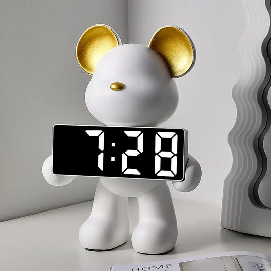 CLOCK DIGITAL SILENT BEAR