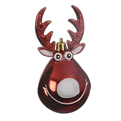 CHRISTMAS BALL REINDEER RUDOLPH