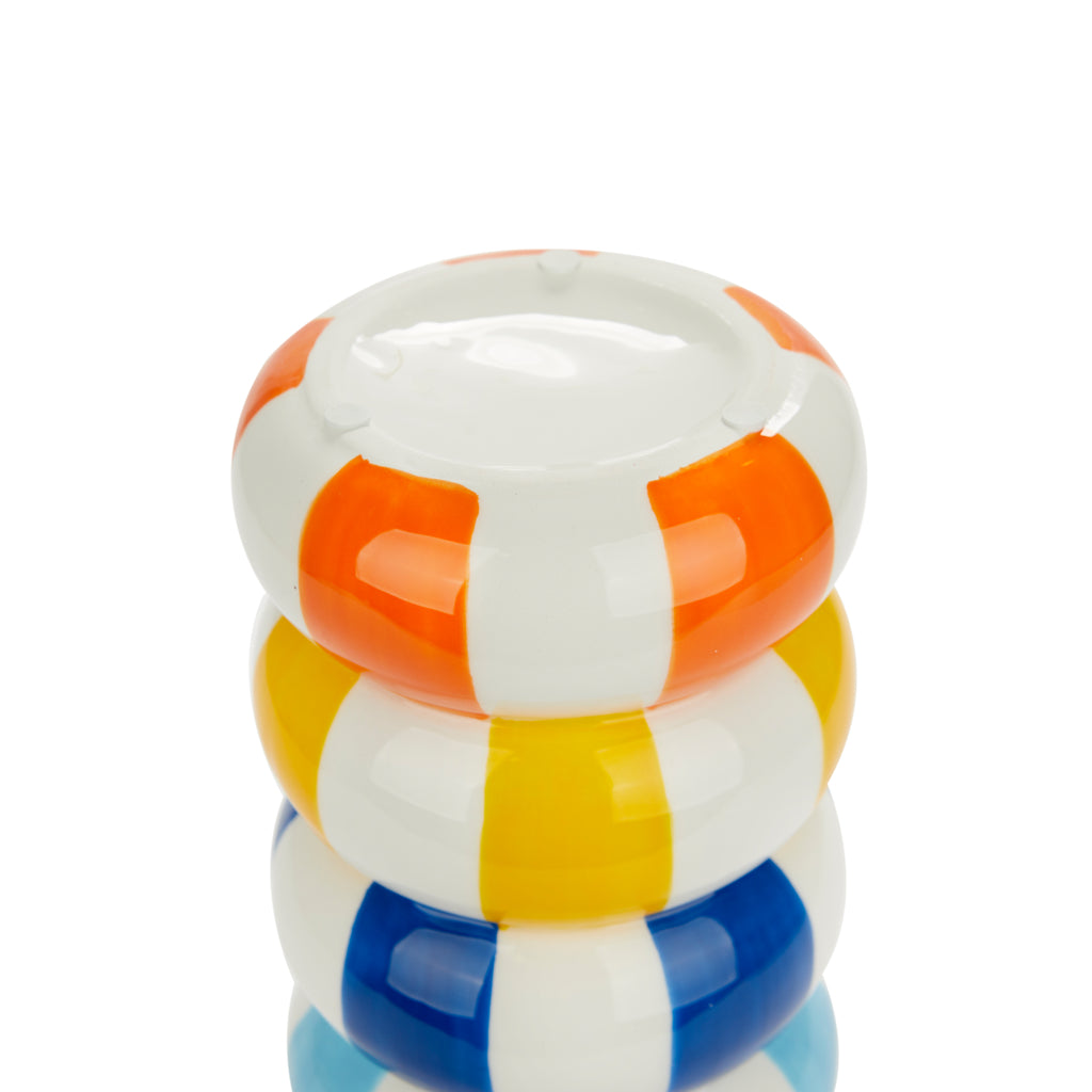 VASE CERAMIC MULTICOLOR