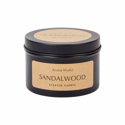 SCENTED CANDLE SANDAL WOOD