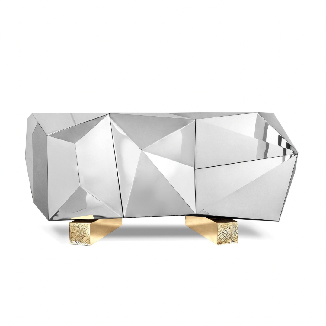 SIDEBOARD SILVER PYRITE