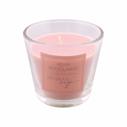 SCENTED CANDLE SEA SALT SAGE