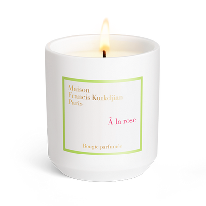 SCENTED CANDLE À LA ROSE