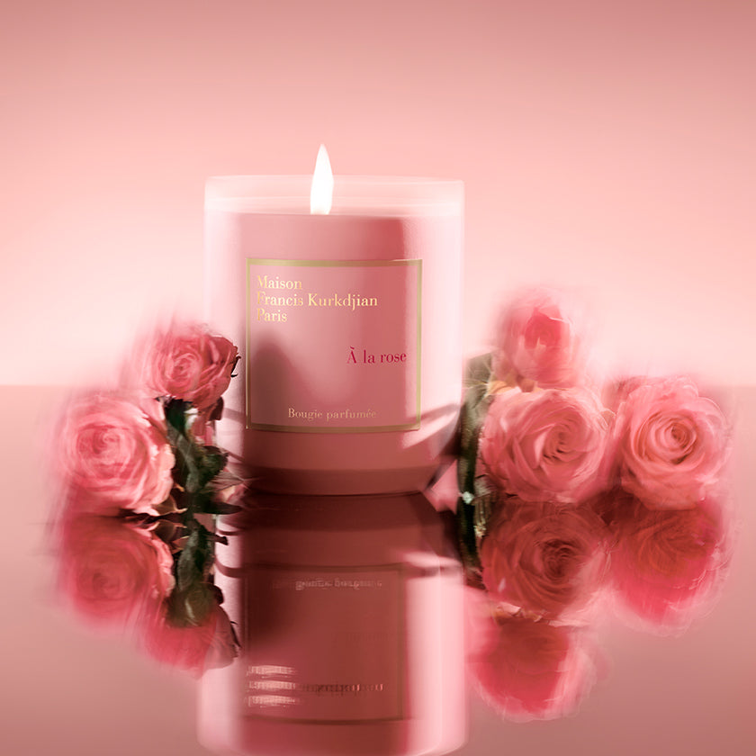 SCENTED CANDLE À LA ROSE