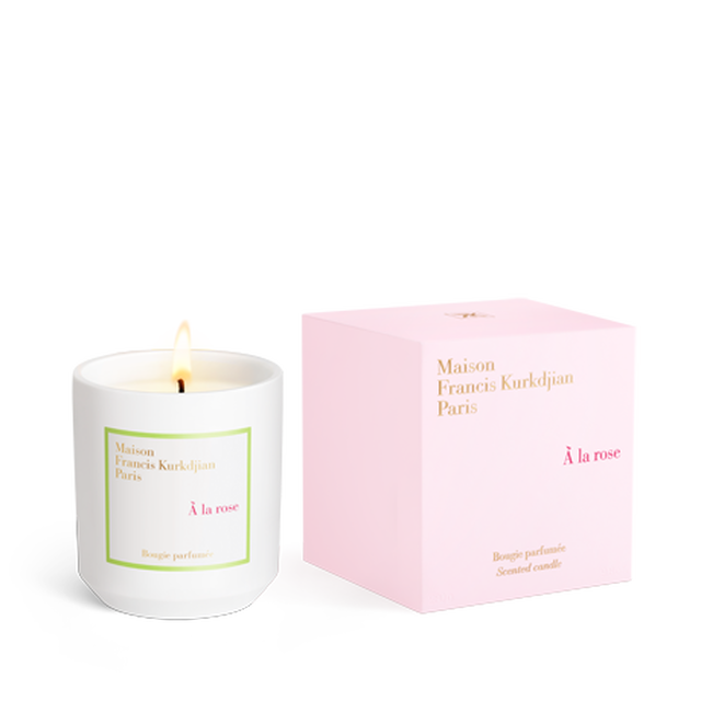 SCENTED CANDLE À LA ROSE