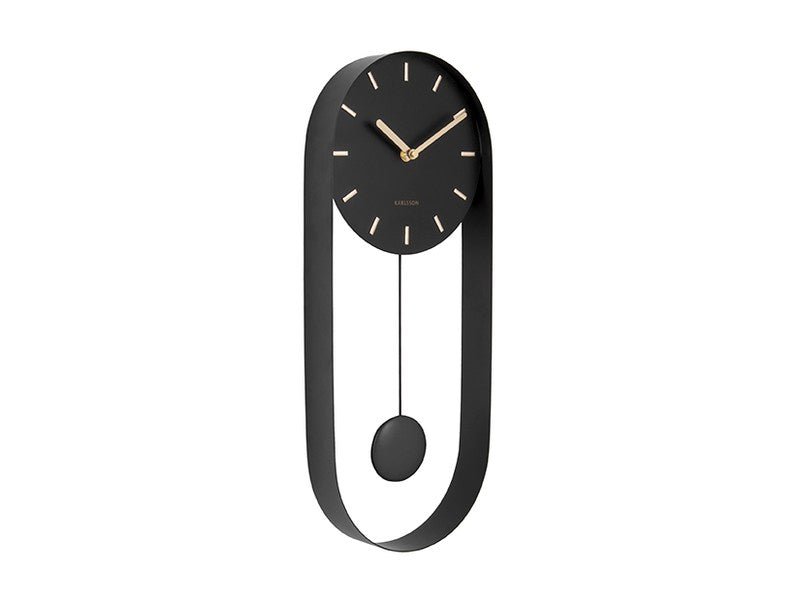 CLOCK BLACK KARLSSON