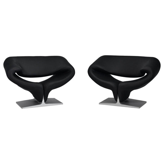 CHAIR SET BLACK PAULIN ARTIFORT