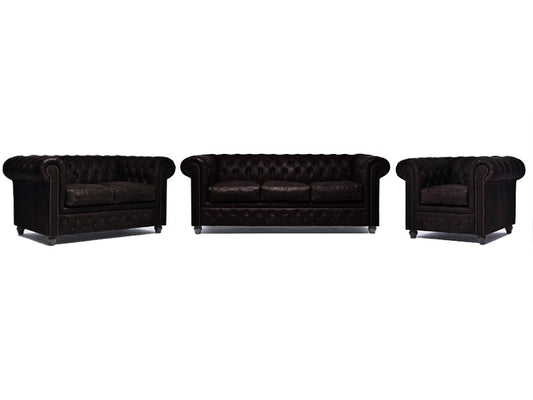 SOFA CHOCO CHESTERFIELD