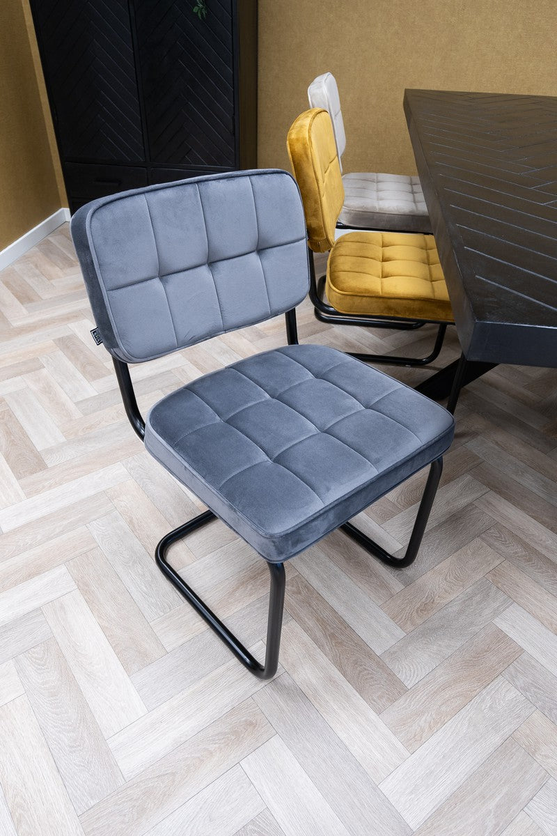 CHAIR BLACK GRAY SOLARIIS