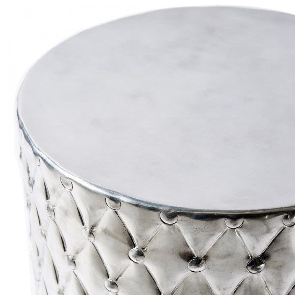 POUF SILVER SQUAMAE