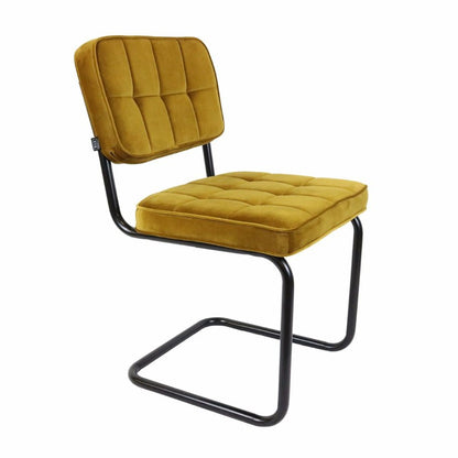 CHAIR BLACK YELLOW SOLARIIS